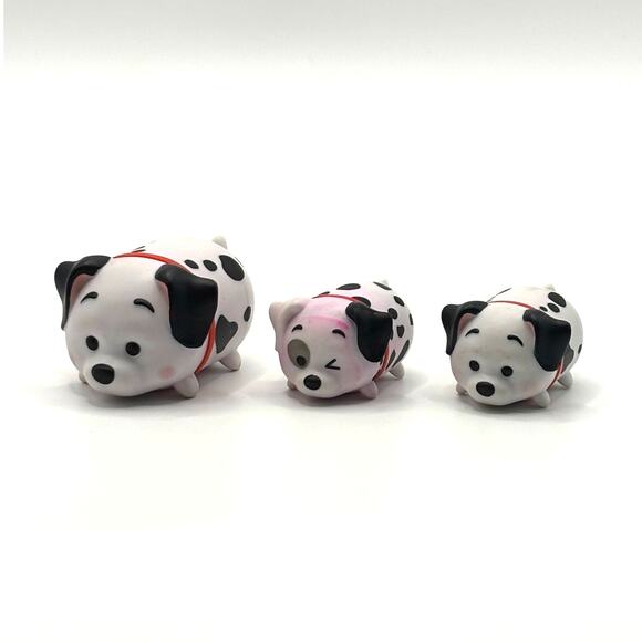 Disney Tsum Tsum Other - Disney Tsum Tsum Lot of 3 Dogs from 101 Dalmatians, Large and Medium